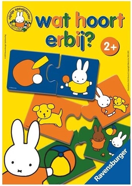 Ravensburger Nijntje Wat Hoort Erbij - Kinderspel 10 Ravensburger Nijntje Wat Hoort Erbij - Kinderspel - Afbeelding 8