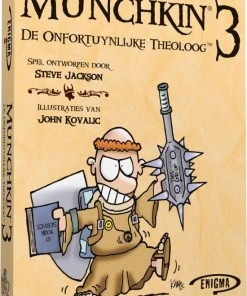 Steve Jackson Games Munchkin 3 De Onfortuynlijke Theoloog - Uitbreiding - Kaartspel -LEERZAME SPELLEN Verkoopwinkel 550x777 10