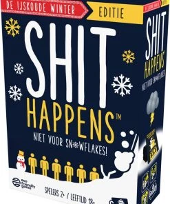 Goliath Shit Happens: De IJskoude Winter Editie 18+ - Engelstalig Kaartspel - Partyspel
