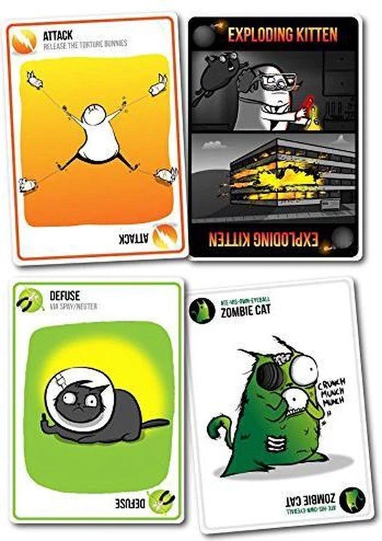 Exploding Kittens NSFW Edition - Engelstalig Kaartspel 6 Exploding Kittens NSFW Edition - Engelstalig Kaartspel - Afbeelding 4