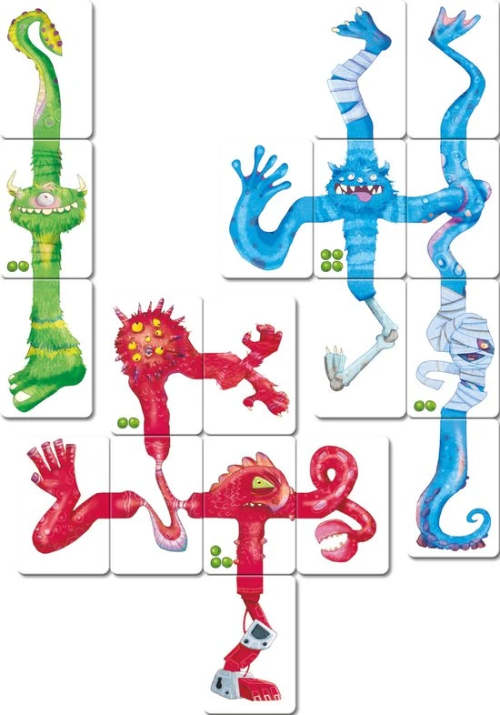 MNKY Entertainment Creepeas - Kaartspel 5 MNKY Entertainment Creepeas - Kaartspel - Afbeelding 3