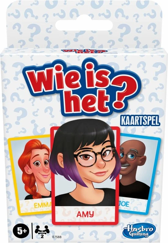Hasbro Gaming Wie Is Het - Kaartspel 8 Hasbro Gaming Wie Is Het - Kaartspel - Afbeelding 6