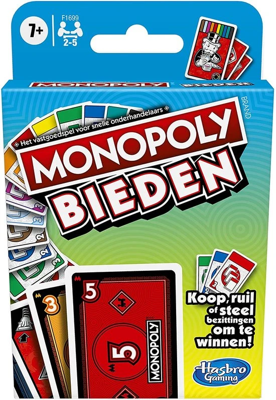 Monopoly Bieden - Kaartspel 3 Monopoly Bieden - Kaartspel