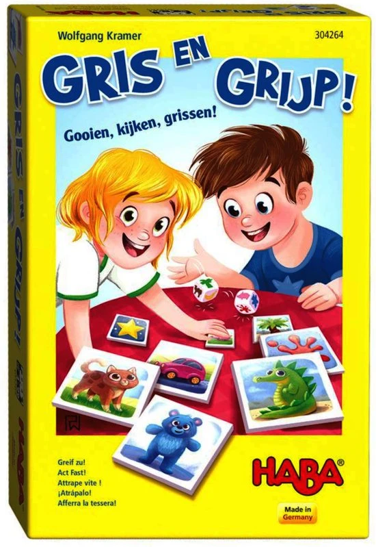 Haba - Haba Spel Gris En Grijp! 5 Haba - Haba Spel Gris En Grijp! - Afbeelding 3