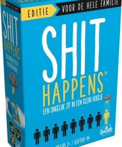 Goliath Shit Happens: Familie Editie 14+ - Nederlandstalig Kaartspel - Partyspel -LEERZAME SPELLEN Verkoopwinkel 550x803 2
