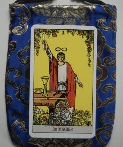 Tarotkaarten Met Zakje Blauw Tarot Kaarten Van A.E. Waite -LEERZAME SPELLEN Verkoopwinkel 550x803 7
