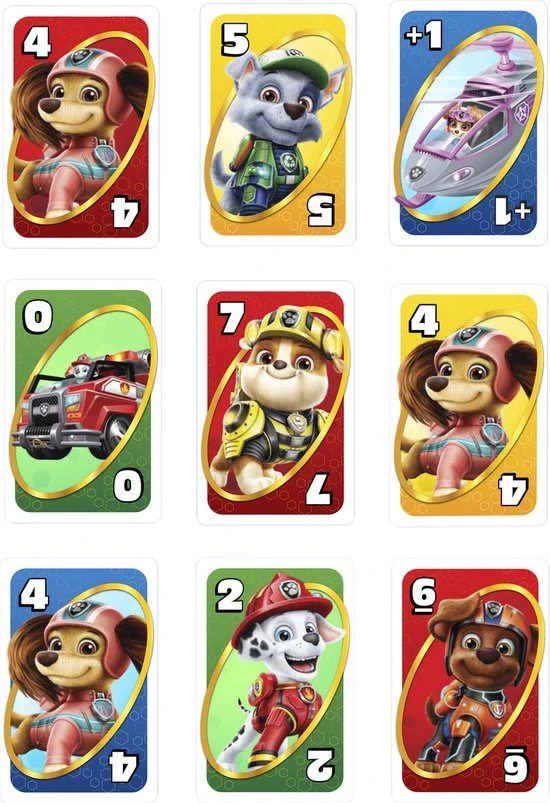 UNO Junior Paw Patrol - Mattel Games - Kaartspel - Kinderspel 5 UNO Junior Paw Patrol - Mattel Games - Kaartspel - Kinderspel - Afbeelding 3