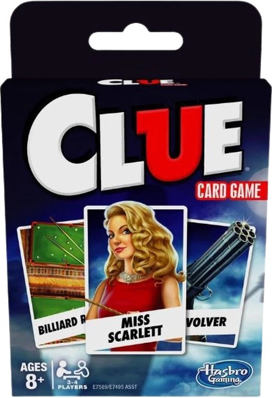 Hasbro Gaming Cluedo - Kaartspel 10 Hasbro Gaming Cluedo - Kaartspel - Afbeelding 8