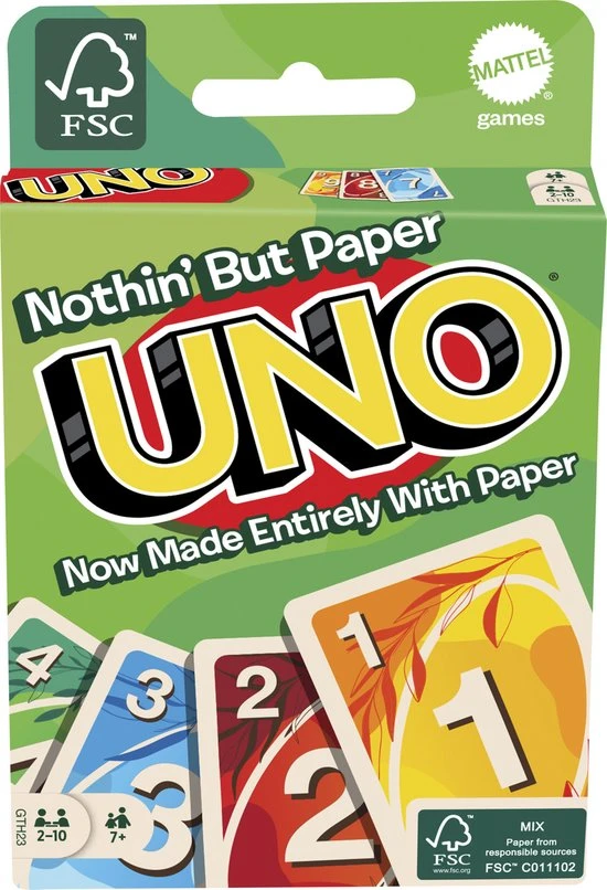 Mattel Games UNO Sustainable 3 Mattel Games UNO Sustainable