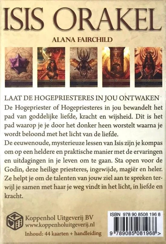 Alana Fairchild Isis Orakelkaarten 4 Alana Fairchild Isis Orakelkaarten - Afbeelding 2