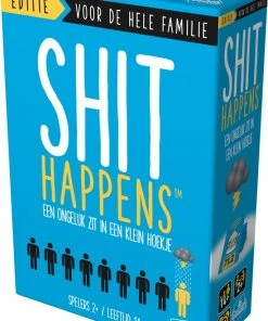 Goliath Shit Happens: Familie Editie 14+ - Nederlandstalig Kaartspel - Partyspel -LEERZAME SPELLEN Verkoopwinkel 550x811 1