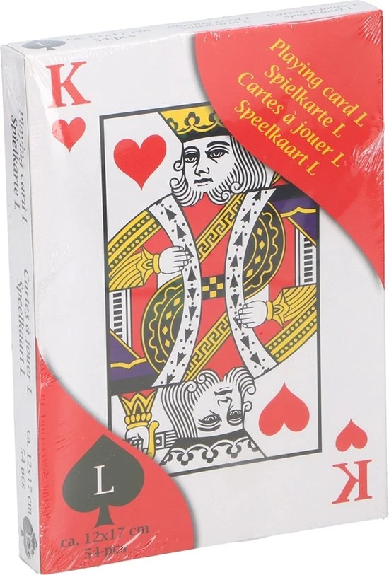 Tom Speelkaarten Extra Groot 12 X 17 Cm 3 Tom Speelkaarten Extra Groot 12 X 17 Cm