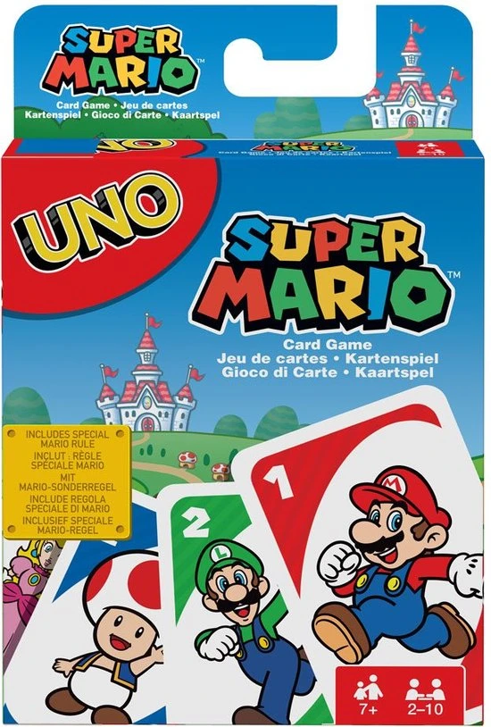 UNO Super Mario - Mattel Games - Kaartspel 14 UNO Super Mario - Mattel Games - Kaartspel - Afbeelding 12
