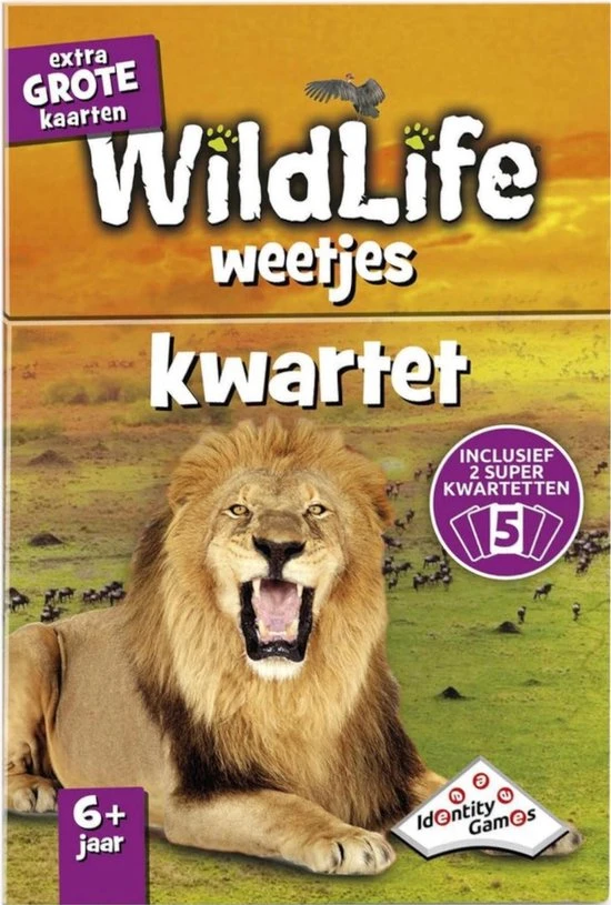 Identity Games Wildlife Weetjeskwartet 9 Identity Games Wildlife Weetjeskwartet - Afbeelding 7