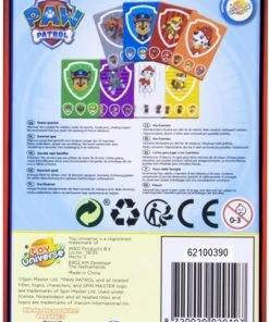 Merkloos Kleuren Kwartet Paw Patrol - Blauw - Vanaf 4 Jaar - Aantal 33 Kaarten -LEERZAME SPELLEN Verkoopwinkel 550x816 4