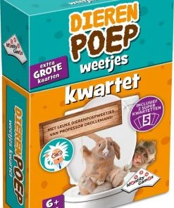 Identity Games Dierenpoep Weetjes Kwartet -LEERZAME SPELLEN Verkoopwinkel 550x819 1