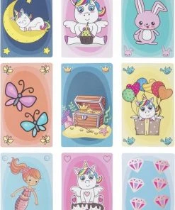Grafix Unicorn Kwartet - Unicorn Kaartspel - Kwartetspel Kinderen 4 Jaar - Kwartet - Unicorn Speelgoed - Unicorn - Unicorn Spel -LEERZAME SPELLEN Verkoopwinkel 550x819 18