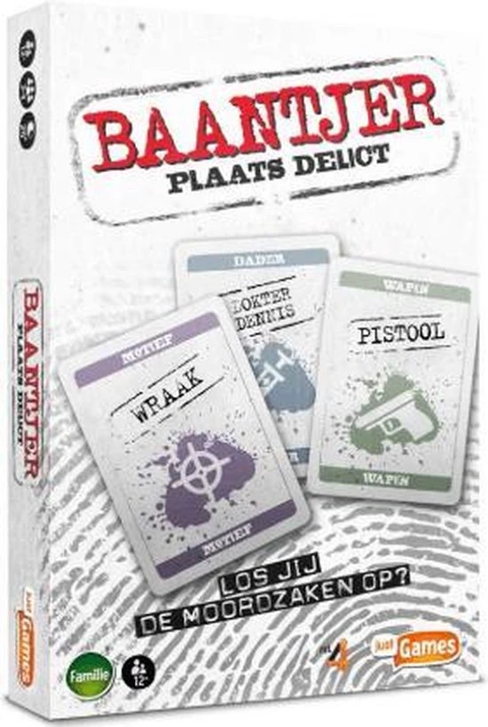 Just2Play Baantjer - Kaartspel 8 Just2Play Baantjer - Kaartspel - Afbeelding 6