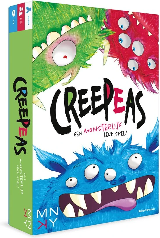 MNKY Entertainment Creepeas - Kaartspel 3 MNKY Entertainment Creepeas - Kaartspel