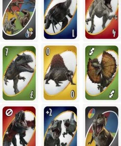 UNO Jurassic World 3 - Mattel Games - Kaartspel -LEERZAME SPELLEN Verkoopwinkel 550x821 5