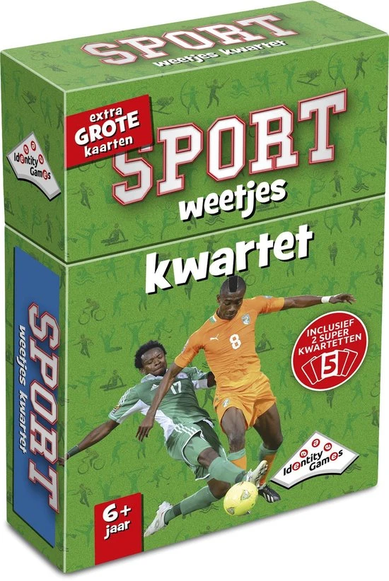 Identity Games Sport Weetjes Kwartet 3 Identity Games Sport Weetjes Kwartet