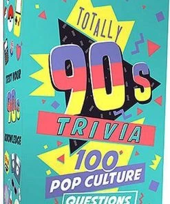 Gift Republic Totally 90s Quiz - Trivia Quiz - Hoeveel Weet Jij Van De Jaren 90