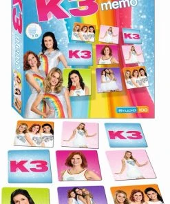 K3 - Kaartspel - Memo - Kijk Goed Naar De Leuke Foto's Van Jouw Favoriete K3-tjes En Zoek Waar Het Andere Kaartje Ligt - Met 72 Kaartjes -LEERZAME SPELLEN Verkoopwinkel 550x824 6
