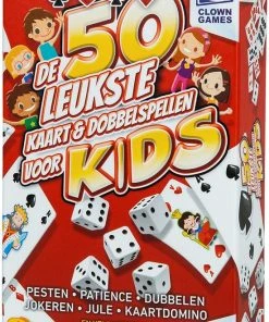 Clown Games Kids 50 Kaart&Dobbel Spellen