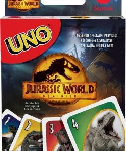UNO Jurassic World 3 - Mattel Games - Kaartspel -LEERZAME SPELLEN Verkoopwinkel 550x836